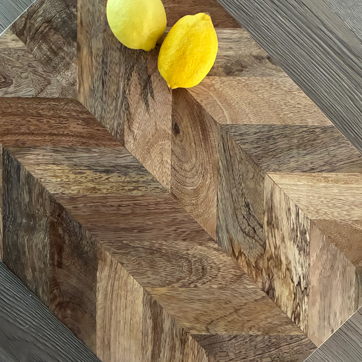 Parquet Mango wood mats - placemats & serving mats