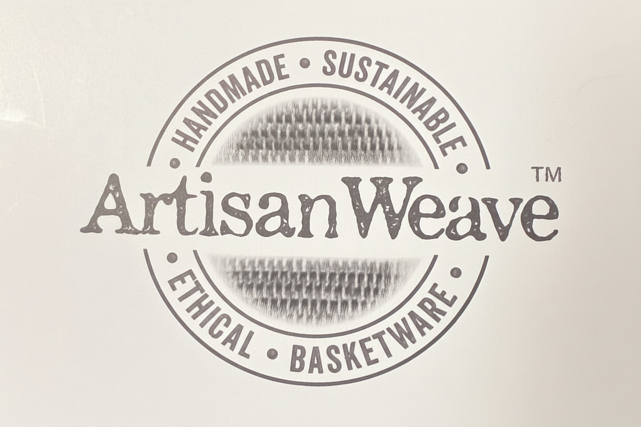 Artisan Weave logo on a textured background