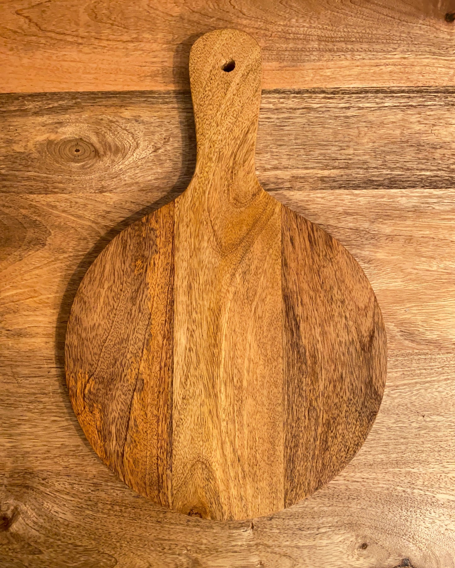 Mango wood pizza paddle board 14, 11 or 10 inch wide, small version
