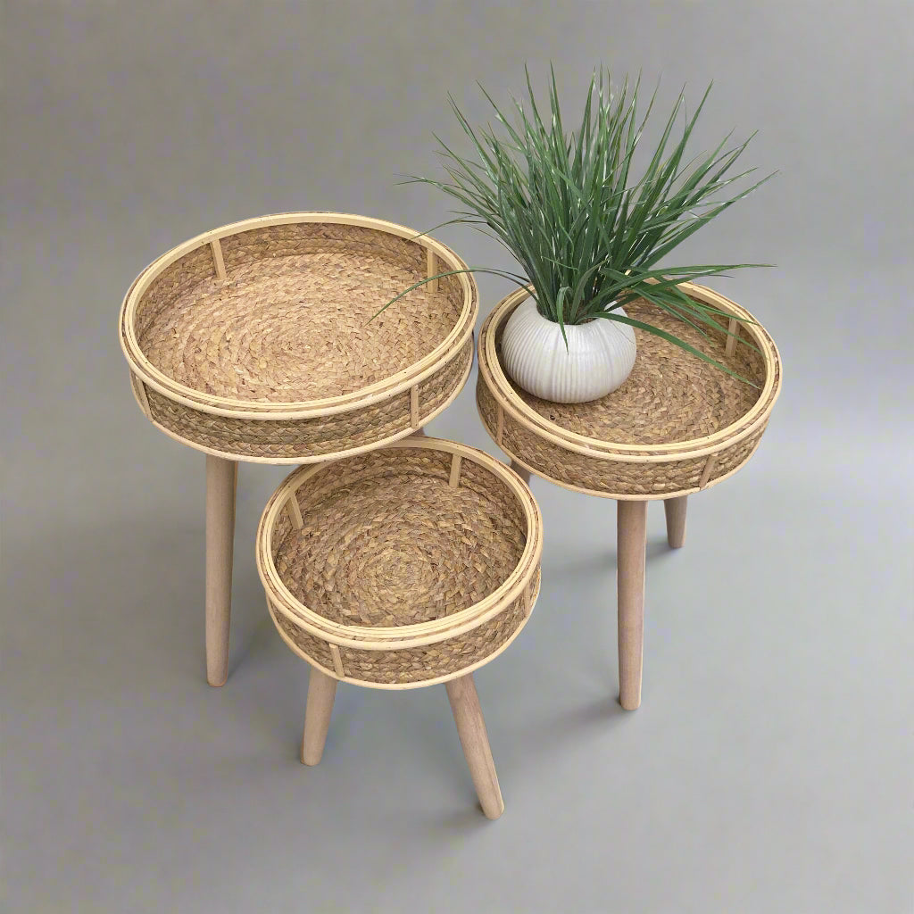Water hyacinth plant stands. 3 sizes available