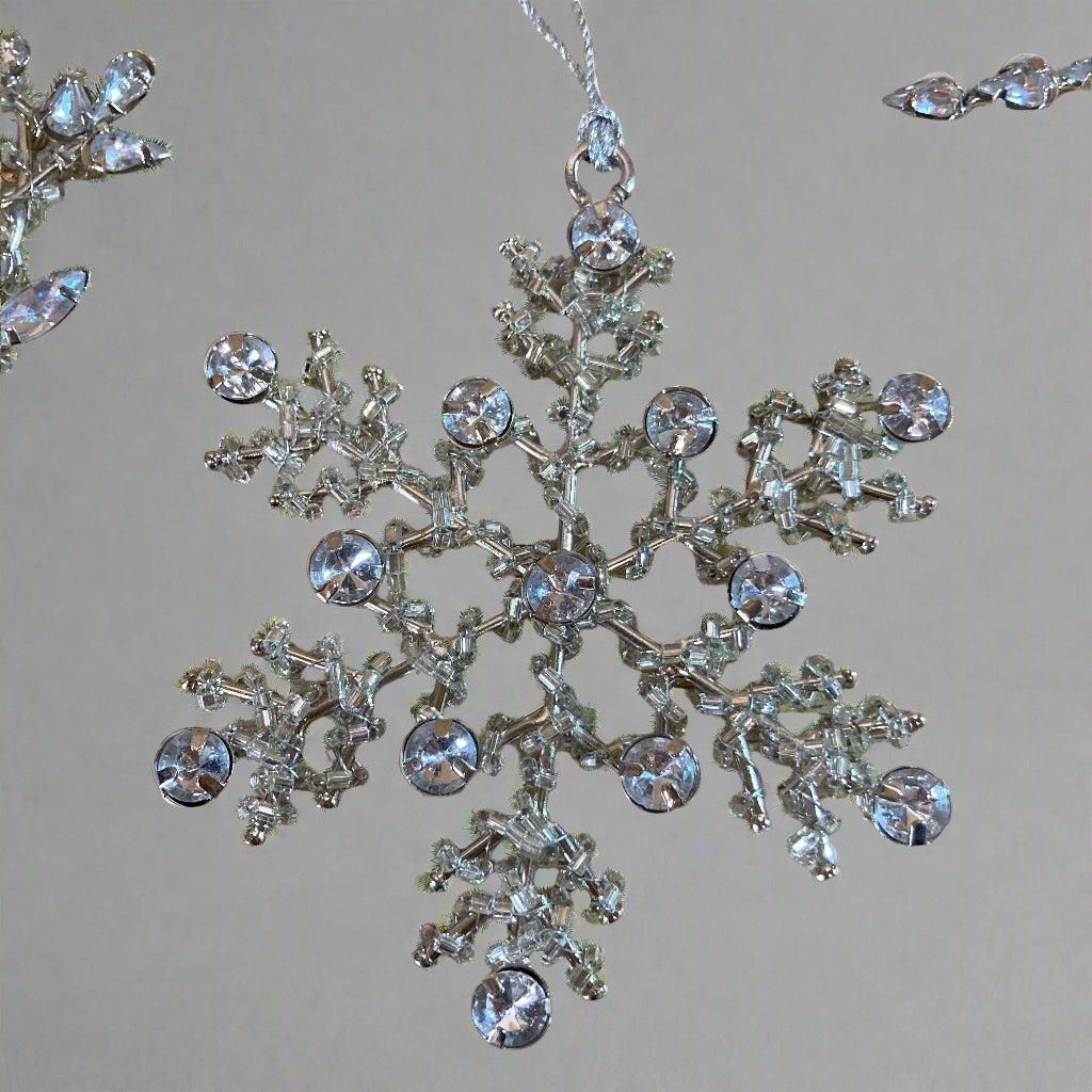 Hanging snowflake