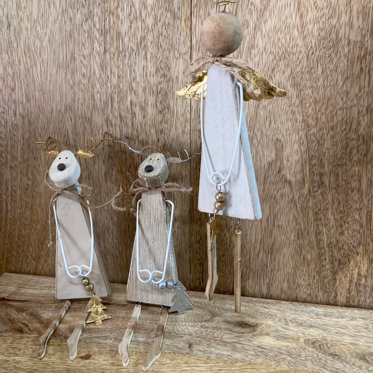 3 designs of Christmas hanging decorations