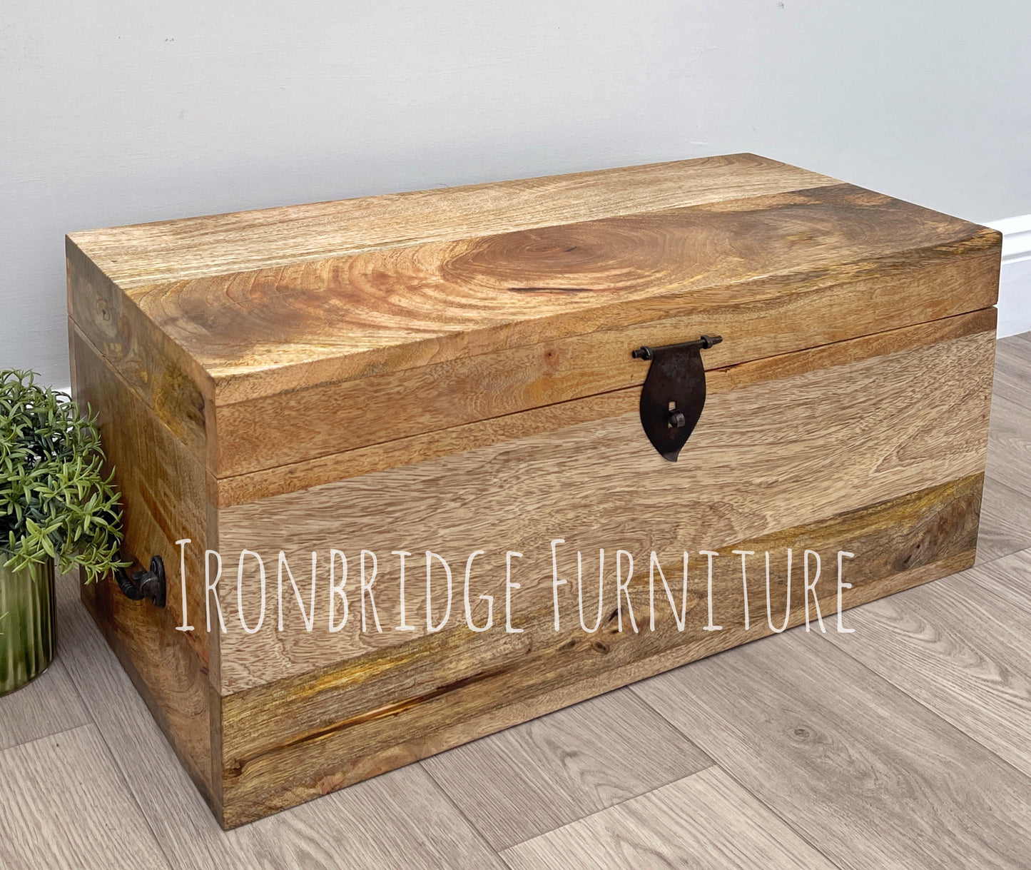 MANT-121 Mango wood storage trunk - available in 3 sizes