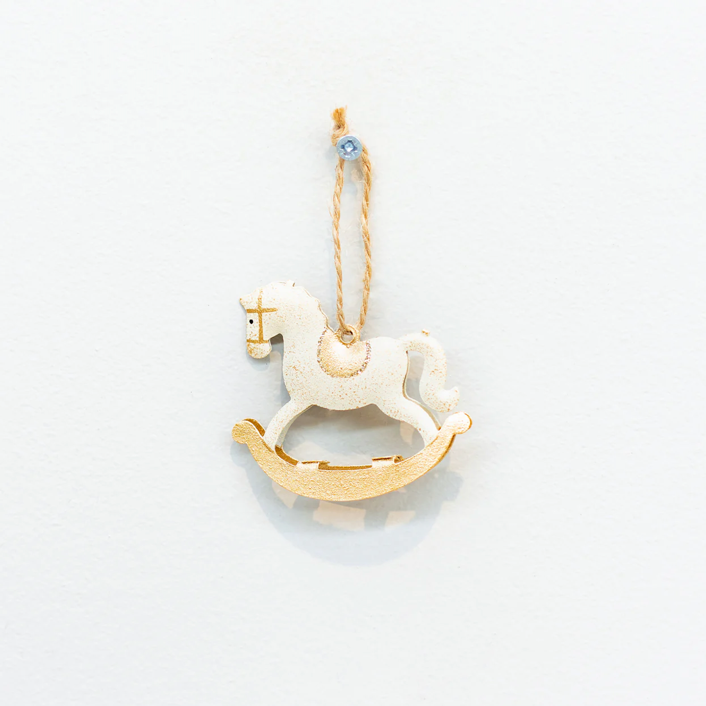 Single rocking horse decoration - hanging on wall