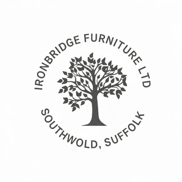 Gray logo with tree design and text 'IBF-HOMEWARE.CO.UK Southwold, Suffolk' on a white background