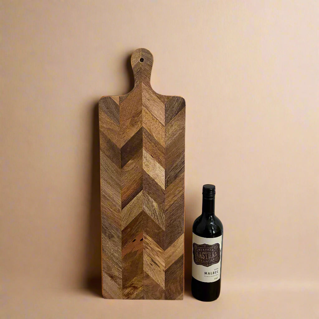 LARGE PARQUET CHOPPING BOARD