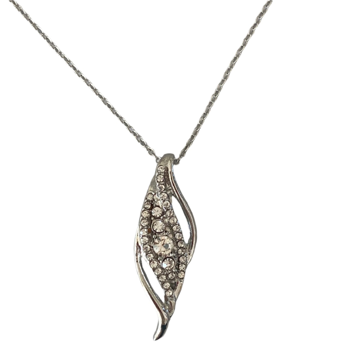 Necklace and drop shown together. 