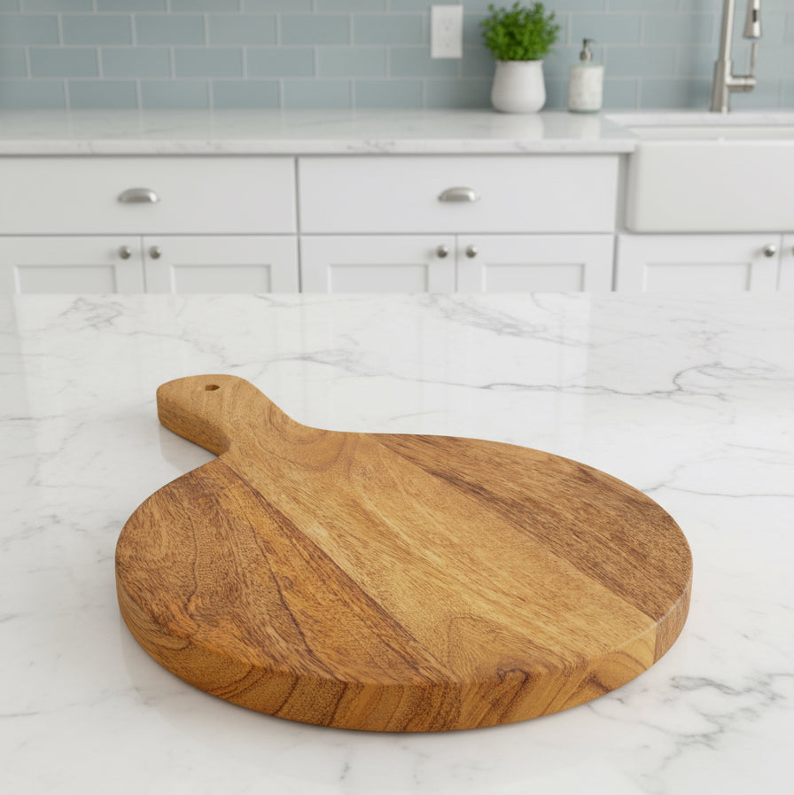 Mango wood pizza paddle board 14, 11 or 10 inch wide, small version