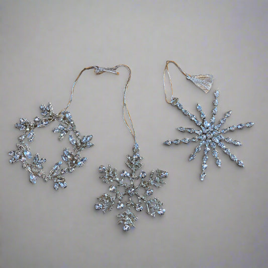 Hanging snowflake - 3 designs