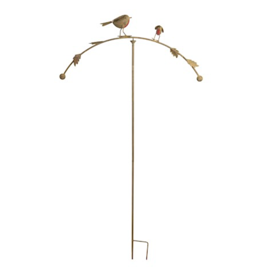 Robin balancer wind spinner (mum and baby robin)