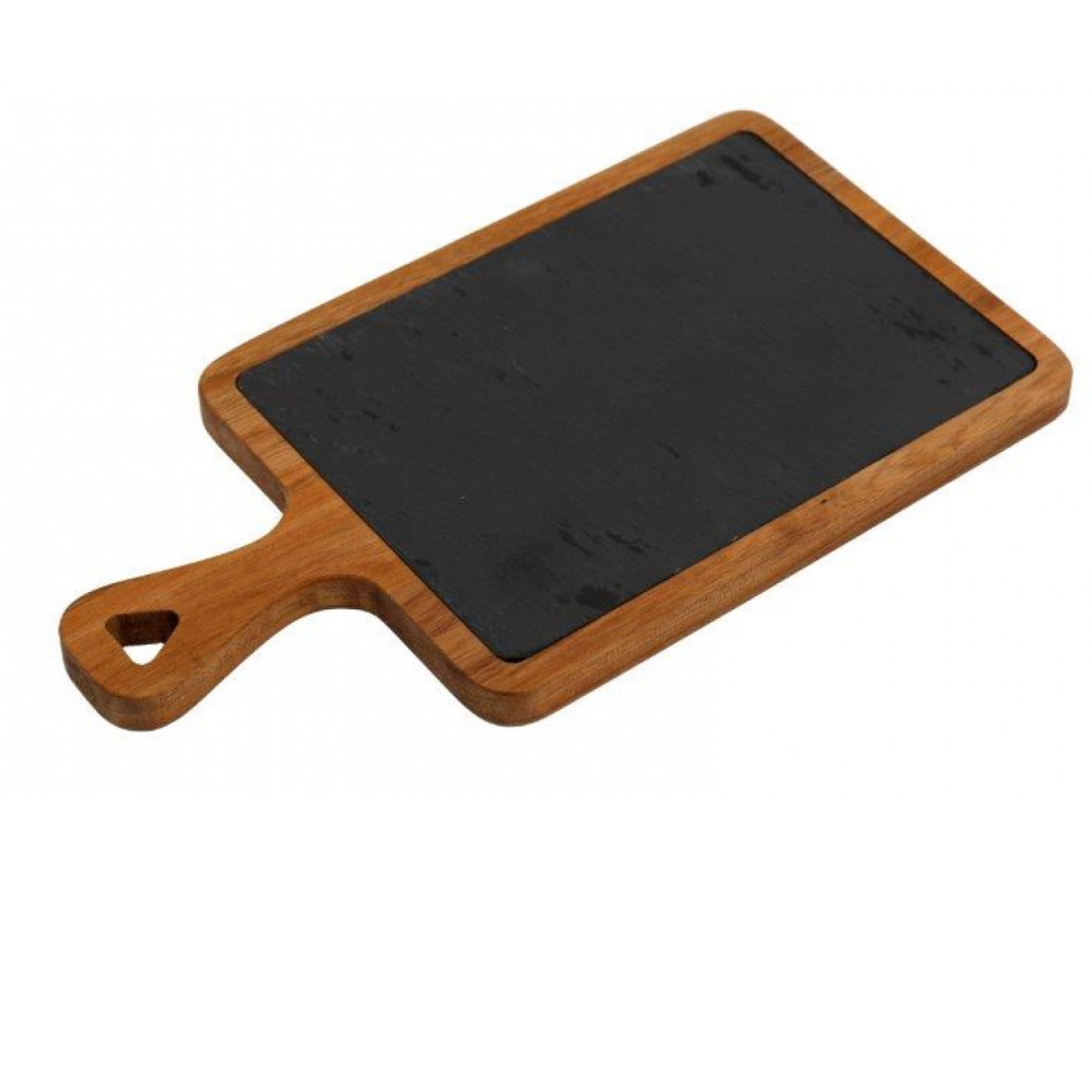 Acacia chalk board square shape