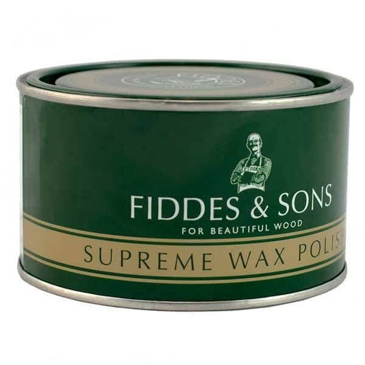 Fiddes supreme wax polish 400ml - light.