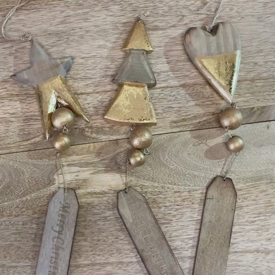 Small hanging decorations - video