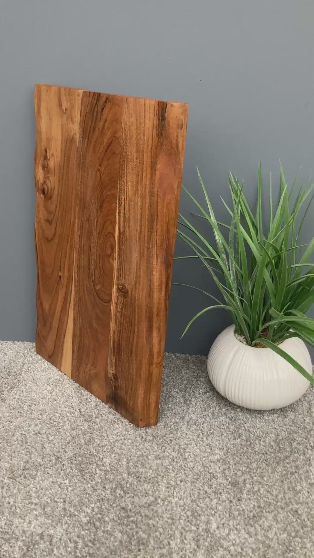 video of acacia grazing board
