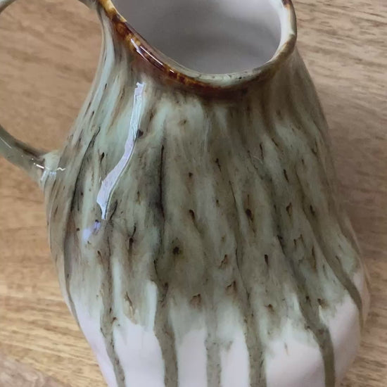 Small glazed pitcher / jug - video