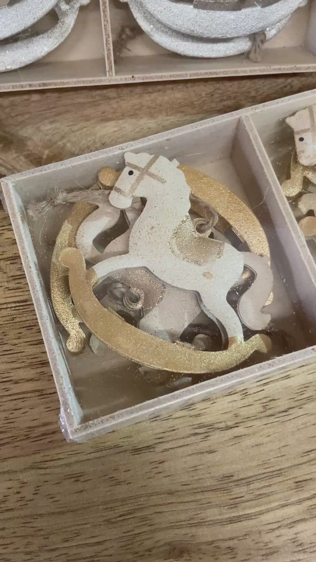 Decorative rocking horses - video